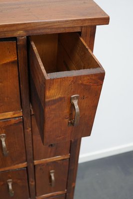 Dutch Pine Industrial Apothecary or Workshop Cabinet, 1930s-XO-894648