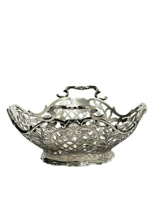 Dutch Silver Bonbon Basket by Gerrit Van Der Dussen, 1909-UCH-1224346