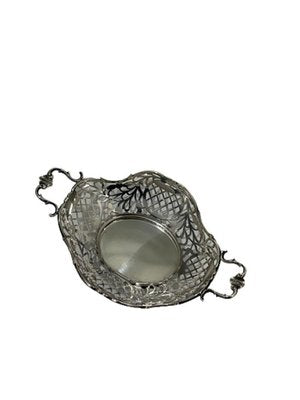 Dutch Silver Bonbon Basket by Gerrit Van Der Dussen, 1909-UCH-1224346