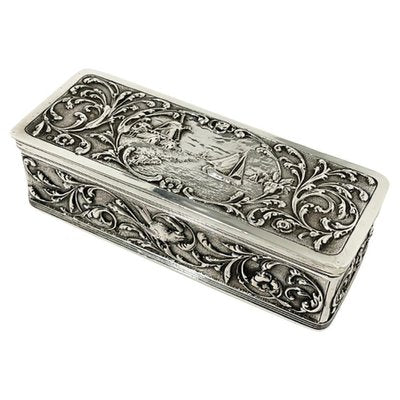 Dutch Silver Box by Zaanse Silversmederij, 1916-UCH-1419268