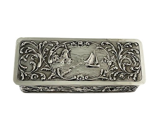 Dutch Silver Box by Zaanse Silversmederij, 1916-UCH-1419268