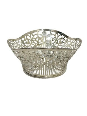 Dutch Silver Bread Basket from Aubert & Zn-UCH-1224267