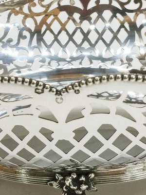 Dutch Silver Bread Basket from J. Krins Schoonhoven, 1967-UCH-1224841