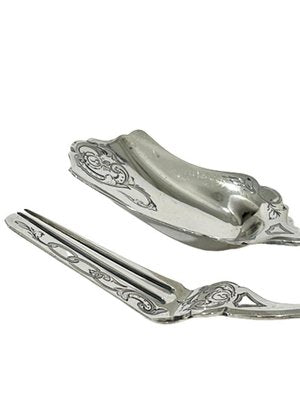 Dutch Silver Ginger Place Settings by Adrianus Kuijlenburg, 1878, Set of 2-UCH-1224316