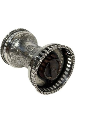 Dutch Silver Pepper Mill from Vos & Co, 1900s-UCH-1224408