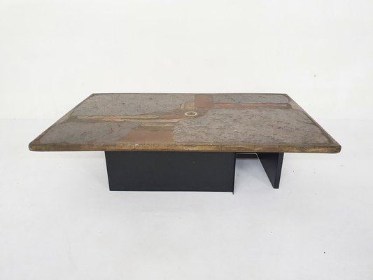 Dutch Stone Coffee Table by Paul Kingma, 1981-ZO-1116144