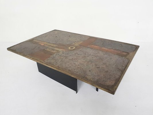 Dutch Stone Coffee Table by Paul Kingma, 1981-ZO-1116144