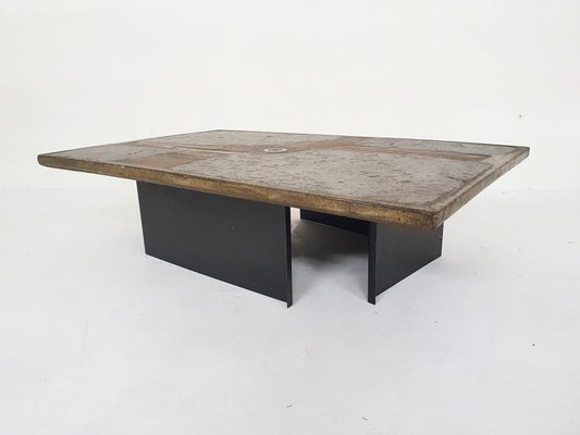 Dutch Stone Coffee Table by Paul Kingma, 1981-ZO-1116144