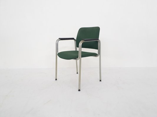 Dutch Tubular Arm Chair from Car Katwijk, 1960s-ZO-889552