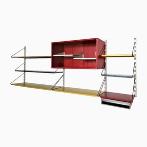 Dutch Wall Unit in Metal by Tjerk Rijenga for Pilastro, 1960s-NV-1452811