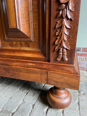 Dutch Walnut Cushion Cabinet, 1800s-GTG-1817012