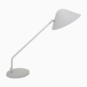 Dutch White Metal Desk Light by Hala Zeist, 1970s-ZO-1116147