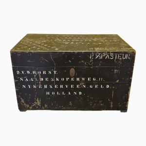 Dutch Wooden Soldier Travel Chest, 1940s-VHW-1811491