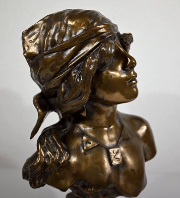 ’E. Villanis, Saïda, 20th-Century, Bronze-RVK-1338968