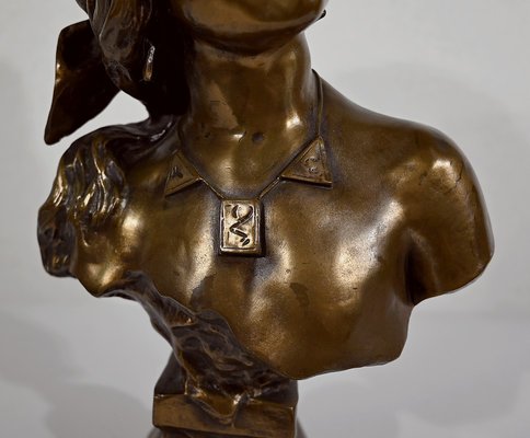 ’E. Villanis, Saïda, 20th-Century, Bronze-RVK-1338968