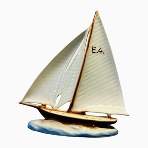 E4 Ceramic Sailing Ship, 1920s-1940s-ZDM-2042883