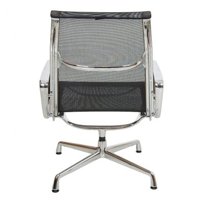 EA-116 Lounge Chair in Black Net by Charles Eames for Vitra, 2000s-MTD-1400555