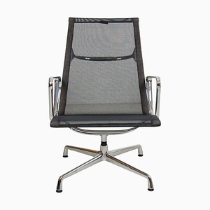 EA-116 Lounge Chair in Black Net by Charles Eames for Vitra, 2000s-MTD-1400555