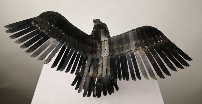 Eagle Sculpture by J. van den Heuvel-ELB-686318