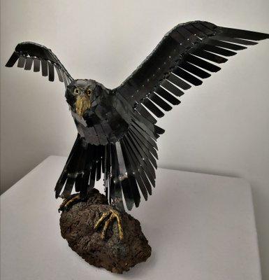 Eagle Sculpture by J. van den Heuvel-ELB-686318