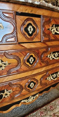 Early 18th Century Chest of Drawers with Marble Top-IYK-1757256