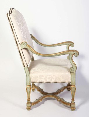 Early 18th-Century Italian Painted Armchairs, Set of 2-MBH-1031627