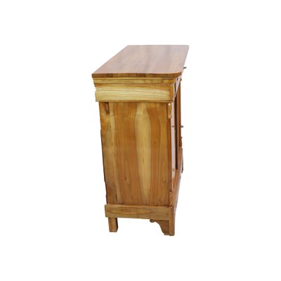 Early 19th Century Biedermeier Cherrywood Half Cabinet / Commode-WFJ-1819406