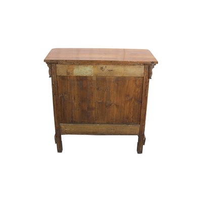 Early 19th Century Biedermeier Cherrywood Half Cabinet / Commode-WFJ-1819406