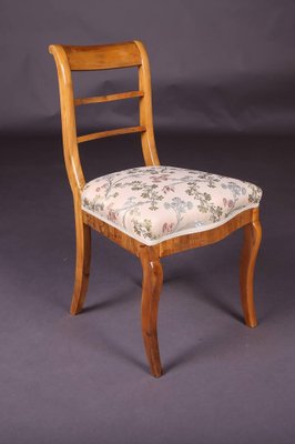 Early 19th Century Biedermeier Curved Chairs, Set of 3-FLW-1402329