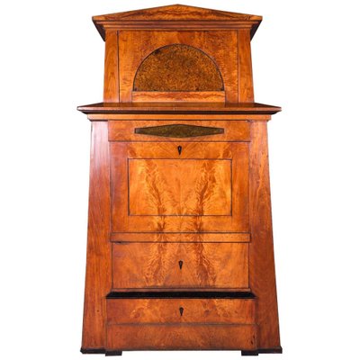 Early 19th Century Biedermeier Mahogany Pyramid Cupboard-FLW-1402231