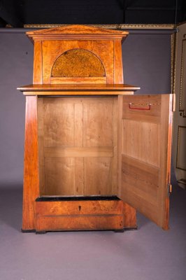 Early 19th Century Biedermeier Mahogany Pyramid Cupboard-FLW-1402231