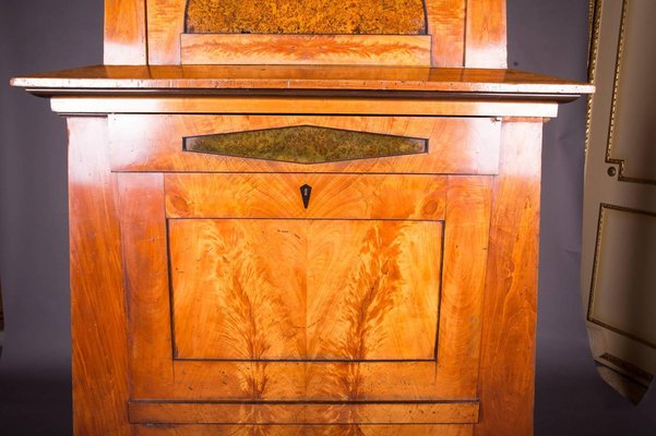 Early 19th Century Biedermeier Mahogany Pyramid Cupboard-FLW-1402231