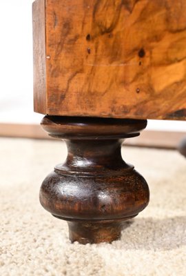 Early 19th Century Burr Walnut Bookcase-RVK-1817682