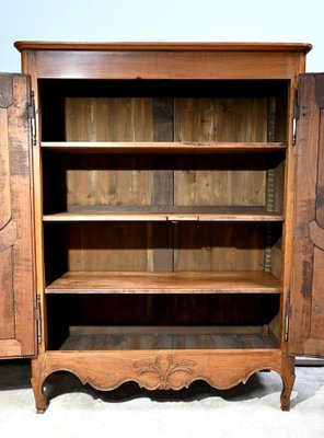 Early 19th Century Cabinet Called Bassette in Cherry and Oak-RVK-1735364