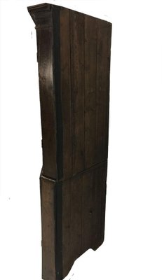 Early 19th Century Dutch Oak 2-Part Corner Cupboard-UCH-1224581