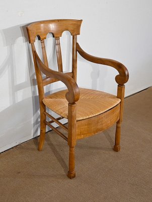 Early 19th Century Empire Chair in Solid Cherrywood-RVK-1452747