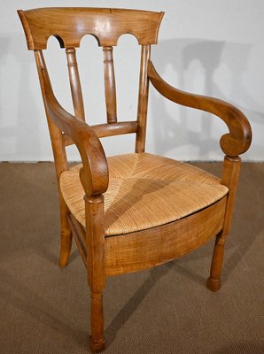 Early 19th Century Empire Chair in Solid Cherrywood-RVK-1452747