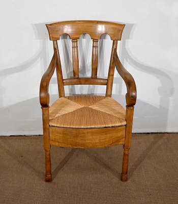 Early 19th Century Empire Chair in Solid Cherrywood-RVK-1452747