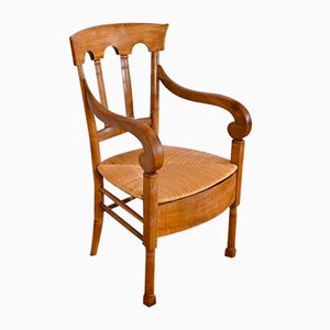 Early 19th Century Empire Chair in Solid Cherrywood-RVK-1452747