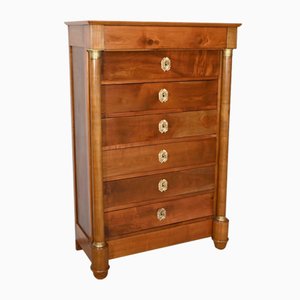 Early 19th Century Empire Chest of Drawers in Cherry Trees-RVK-1726224