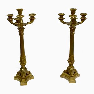 Early 19th Century Golden Bronze Candelabra-RVK-1069102