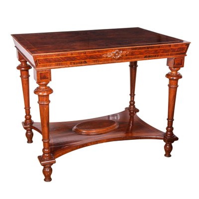 Early-19th Century Italian Walnut Center Table-MBH-1032316