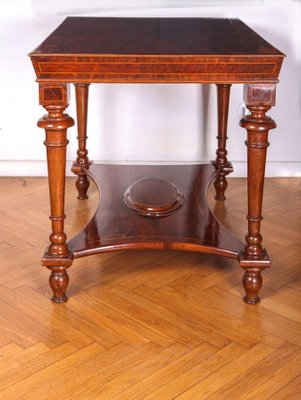 Early-19th Century Italian Walnut Center Table-MBH-1032316