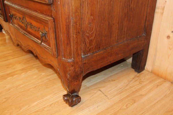 Early 19th Century Lorraine Wardrobe in Marquetry with Empire Eagle-KMQ-1739094