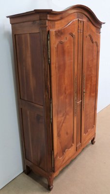 Early 19th Century Louis XV Wardrobe in Cherry-RVK-1386023