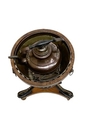 Early 19th Century Mahogany Tea Stove with 3 Dolphins-UCH-1224243