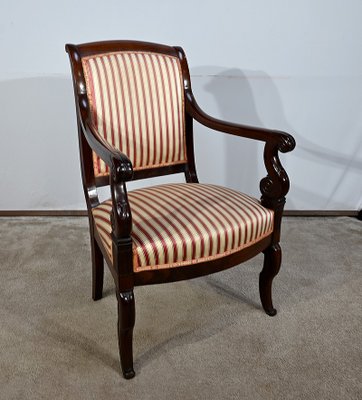 Early 19th Century Massive Cuba Mahogany Armchairs, Set of 2-RVK-1711121