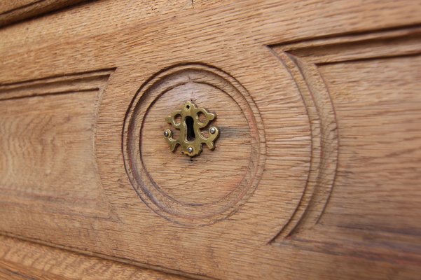 Early 19th Century Oak Chest of Drawers-TAT-1821303