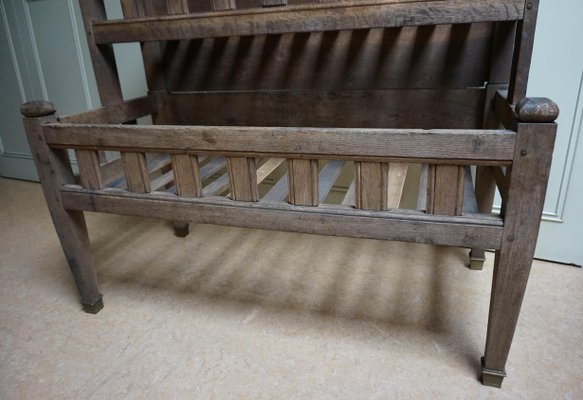 Early 19th Century Oak Garden or Porch Planter Stand-EA-1105690