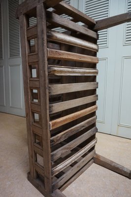 Early 19th Century Oak Garden or Porch Planter Stand-EA-1105690